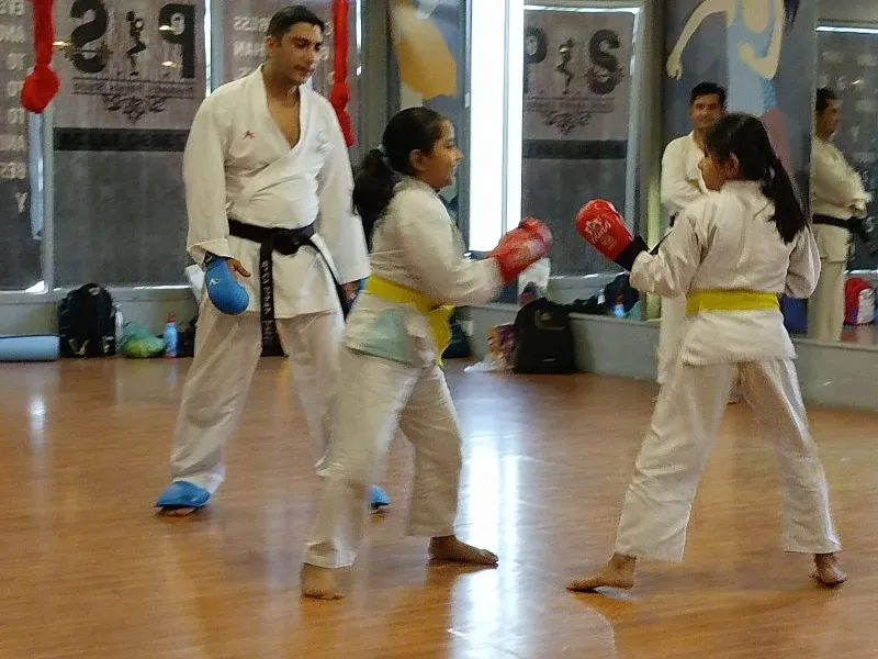 Goju-Ryu karate practice in Ahmedabad