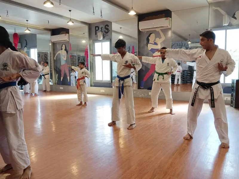 KGI Gujarat karate group activity