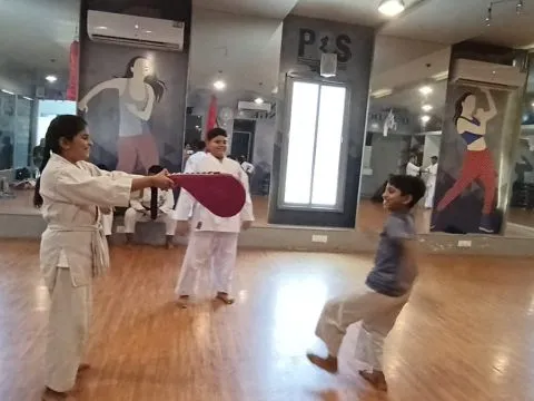 Goju-Ryu karate training session